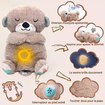 Peluche Respiration Apaisante pour Bébé – Confort et Eveil Sensoriel