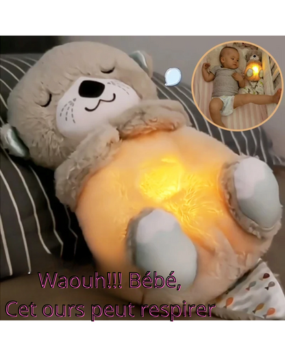 Peluche Respiration Apaisante pour Bébé – Confort et Eveil Sensoriel