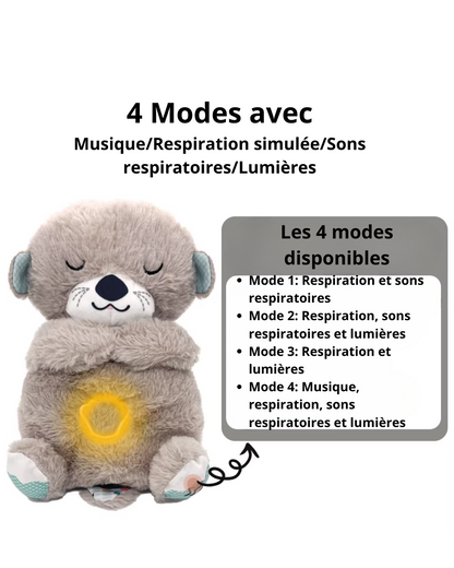 Peluche Respiration Apaisante pour Bébé – Confort et Eveil Sensoriel